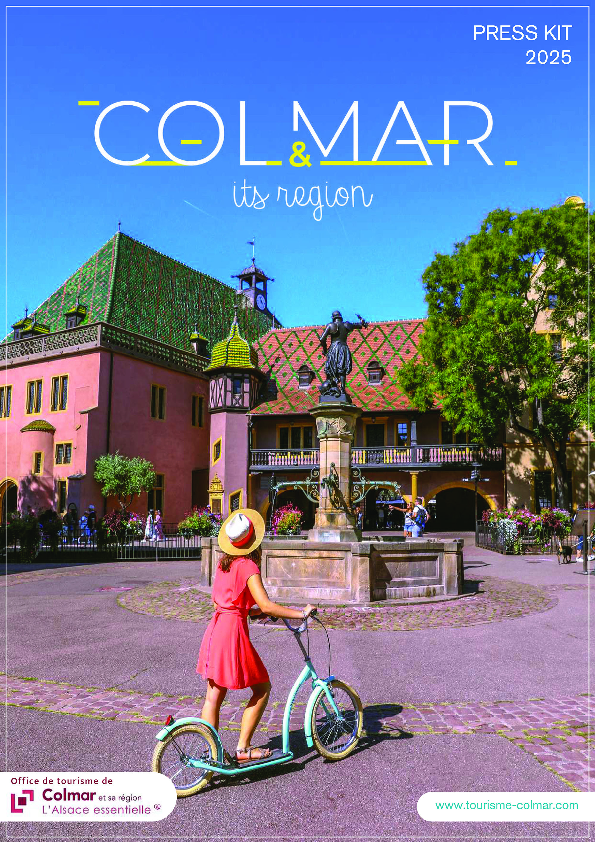 Colmar press kit cover