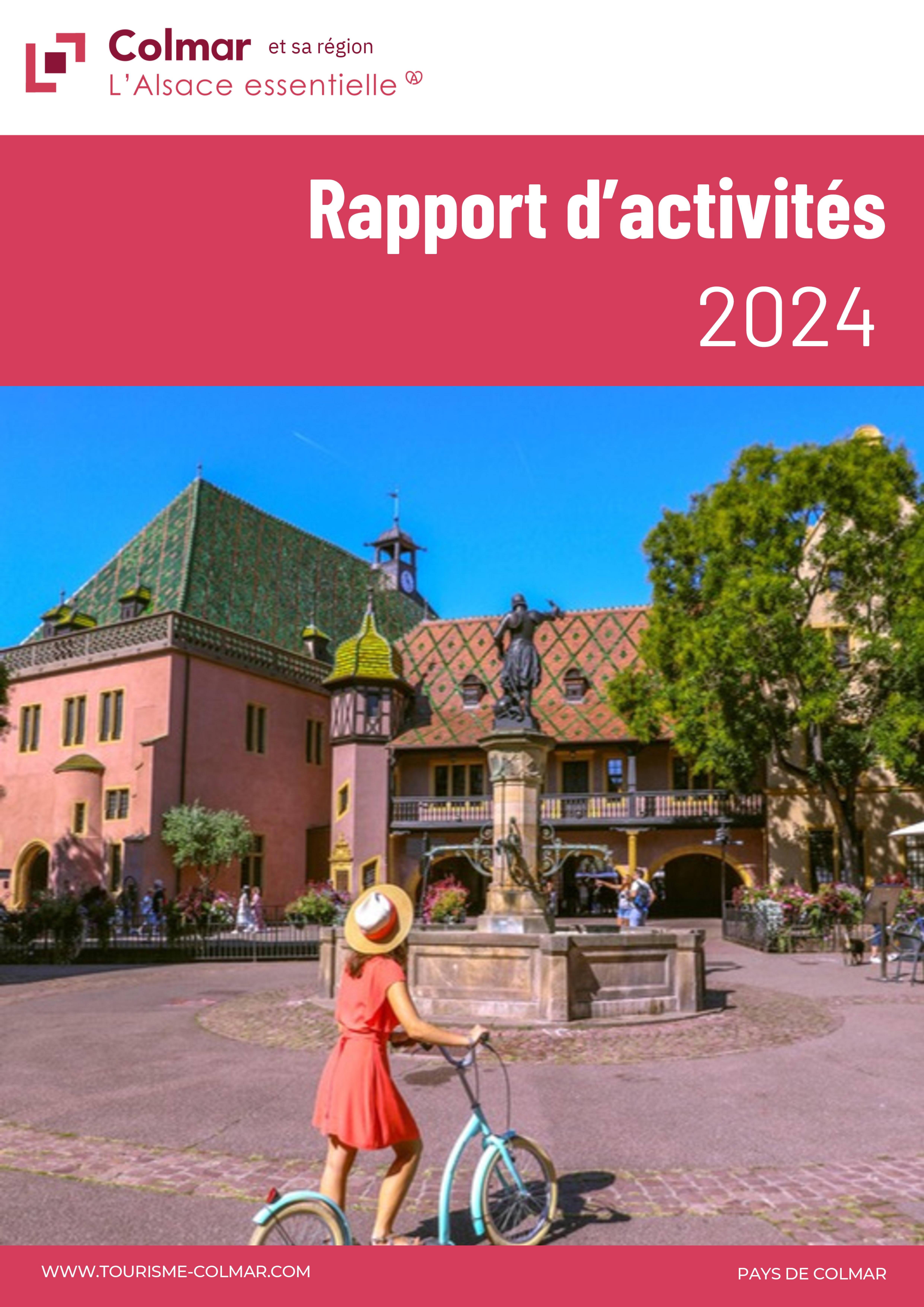 Rapport d'activité 2024 - Office de Tourisme de Colmar et sa région