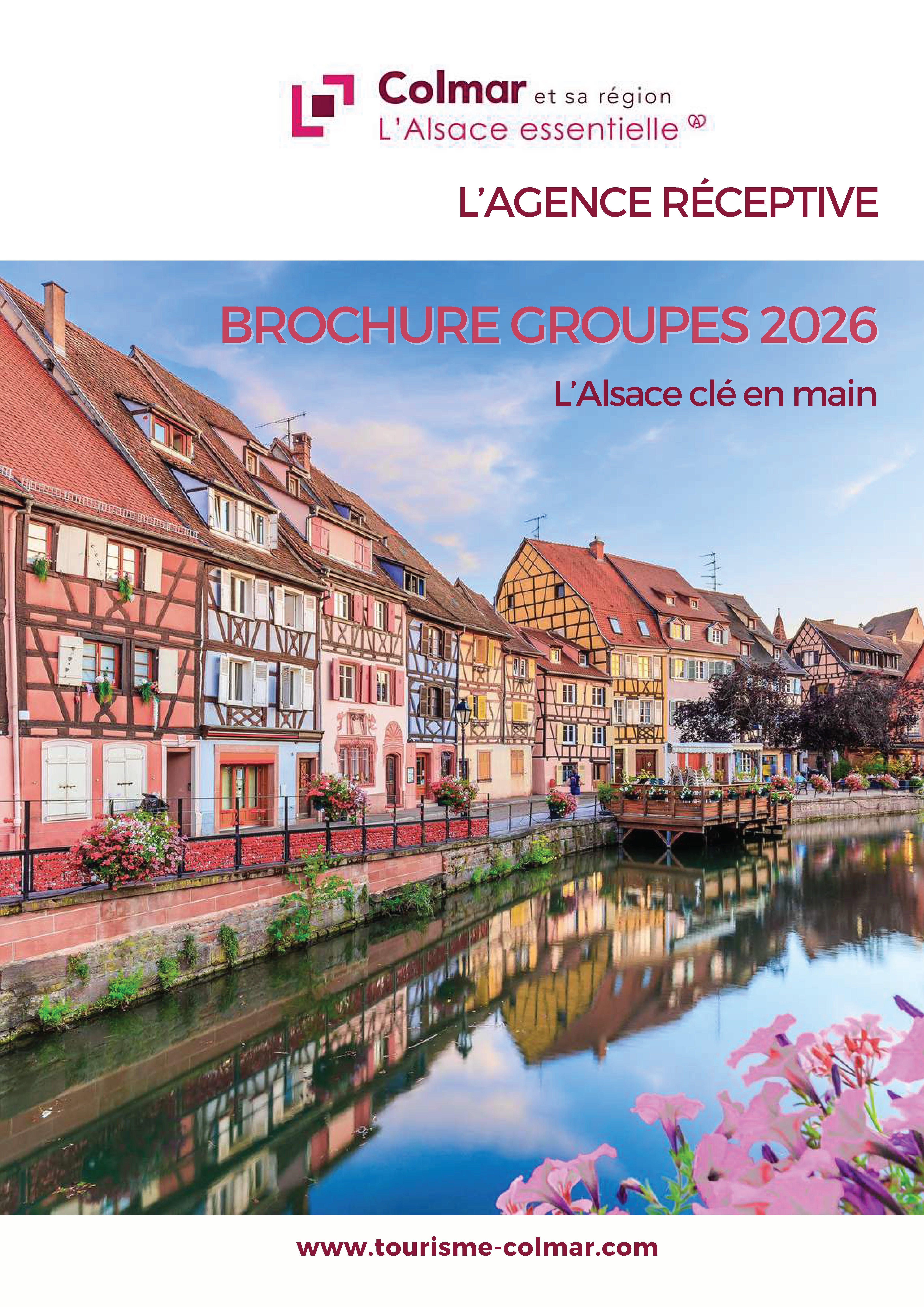 Couverture brochure groupes 2026 - OT Colmar