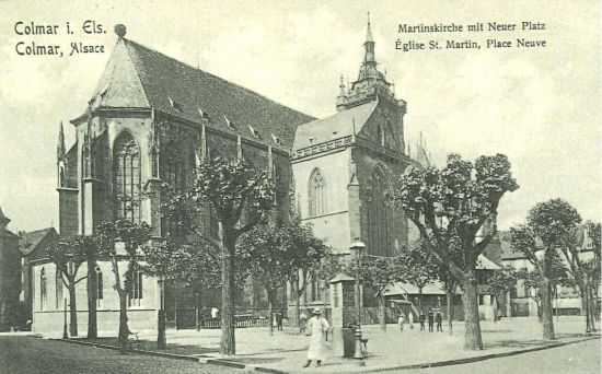 place de la cathédrale - Colmar